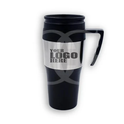 Black Mug With Lid