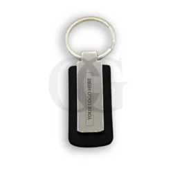 Black-Silver-Keychain