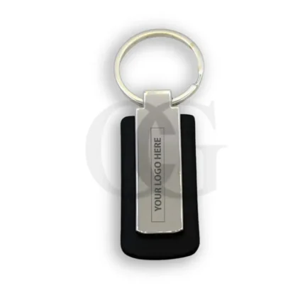 Black-Silver-Keychain