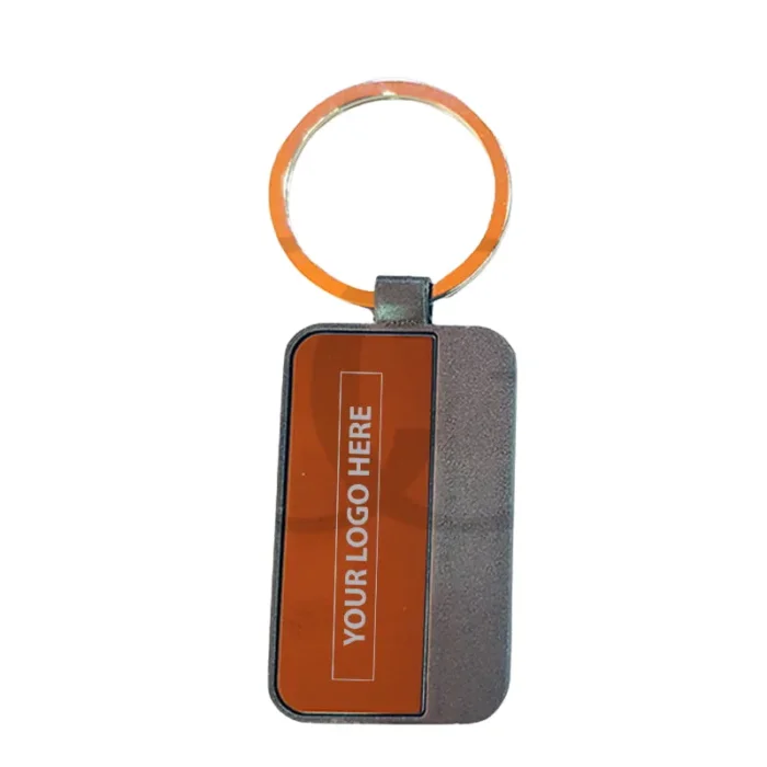 Dual Color Keychain