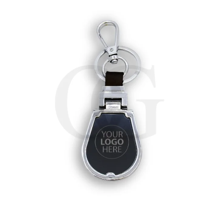 Metal Keychain With Lock