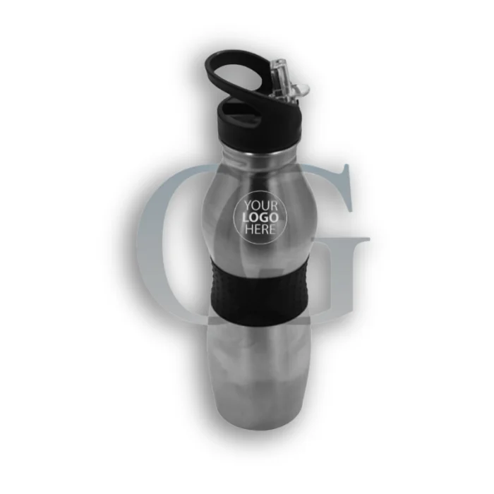 Sport Water Bottle Stainless Steel with Straw Handle