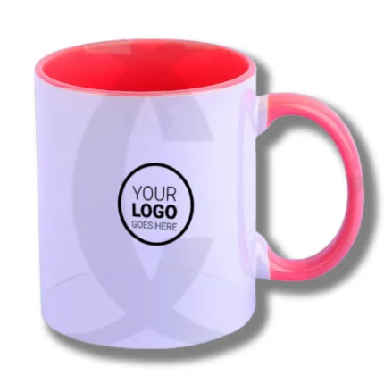 Pink Lining Promotional Mug