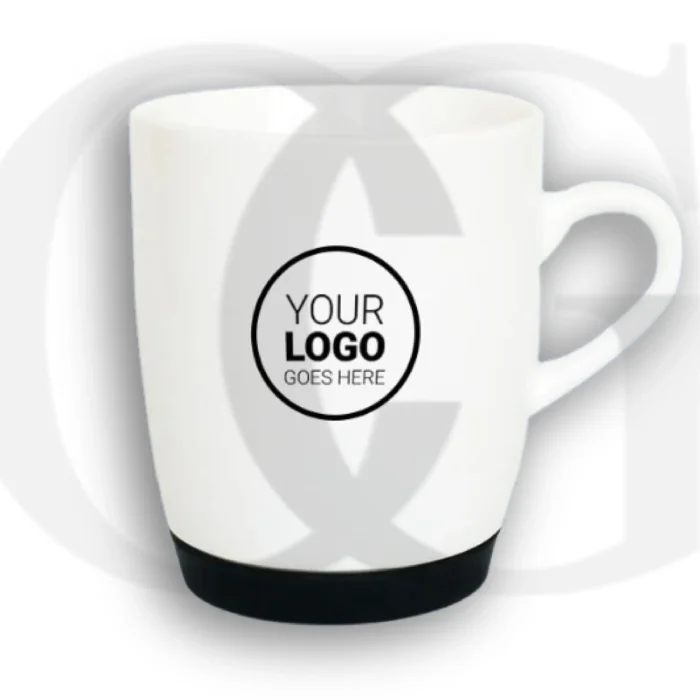 Black Rubber Base Mug