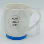 Light Blue Rubber Base Mug