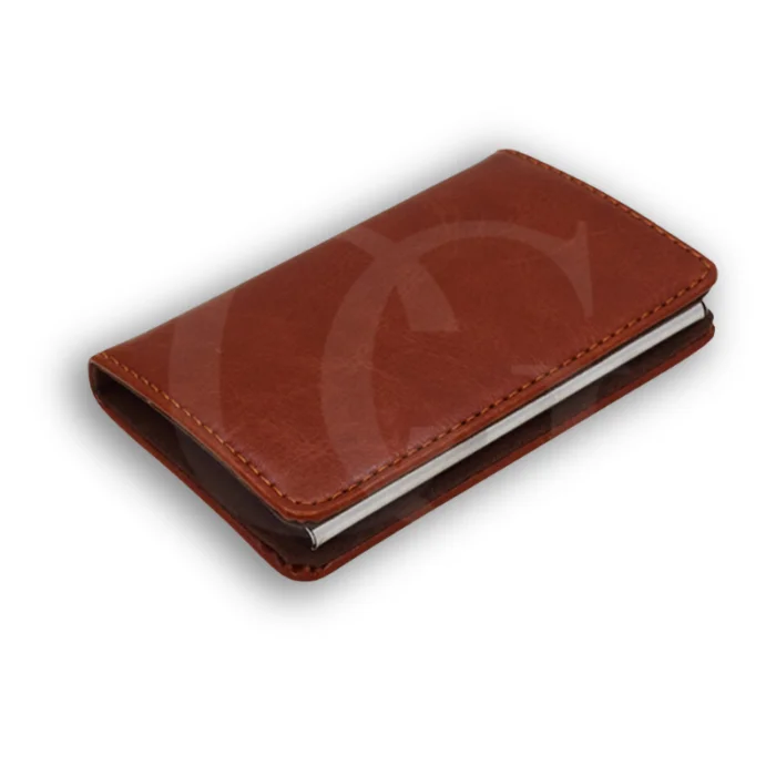 Brown Leather Card Holder