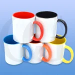 Yellow lining Promotional Mug