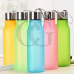 Green Transparent Bottle