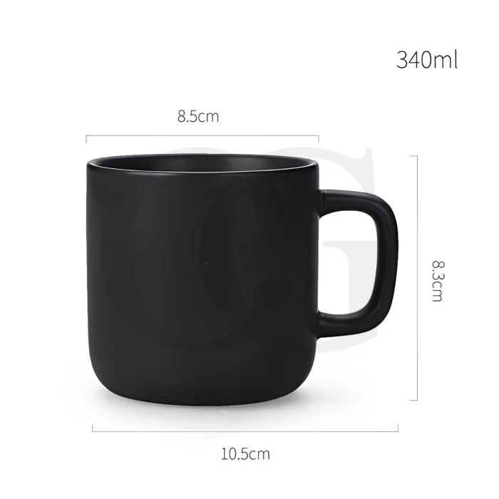 Black Unique Mug