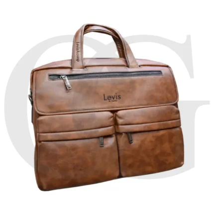 BROWN LEATHER BAG