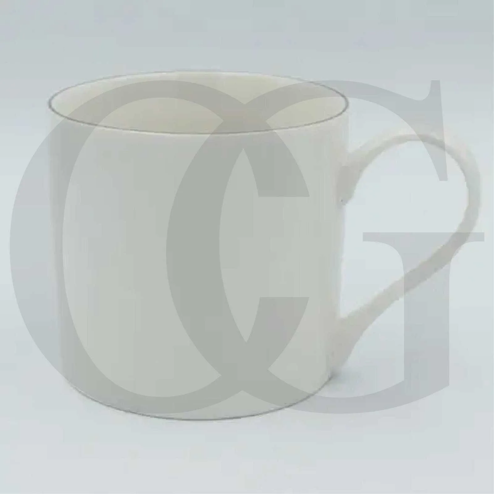 Elegant white mug