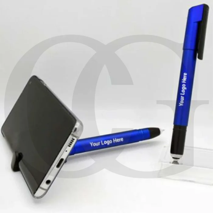 Blue LED pen with Mobile Stand