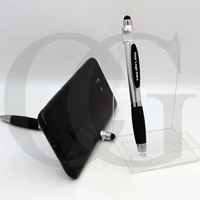 Plastic Pen With Mobile Stand