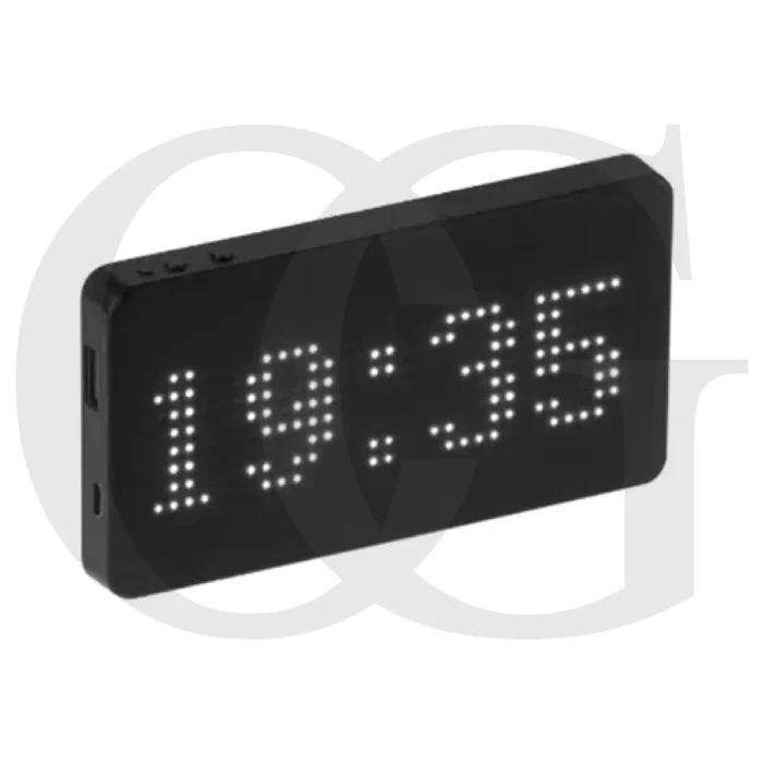 POWER BANK WITH CLOCK DISPLAY