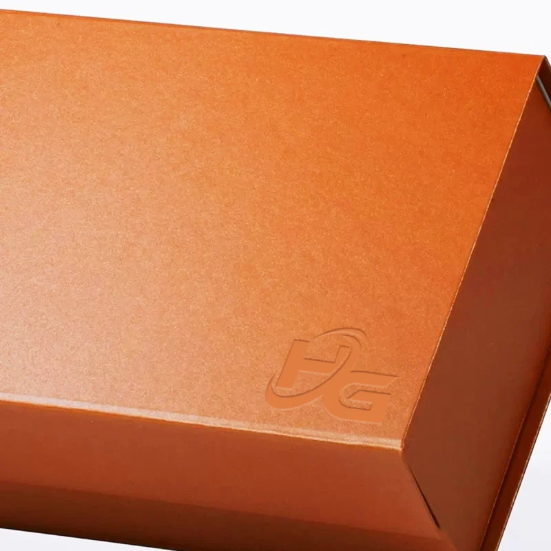 HG branded corporate gift box with logo, featuring a sleek and elegant design