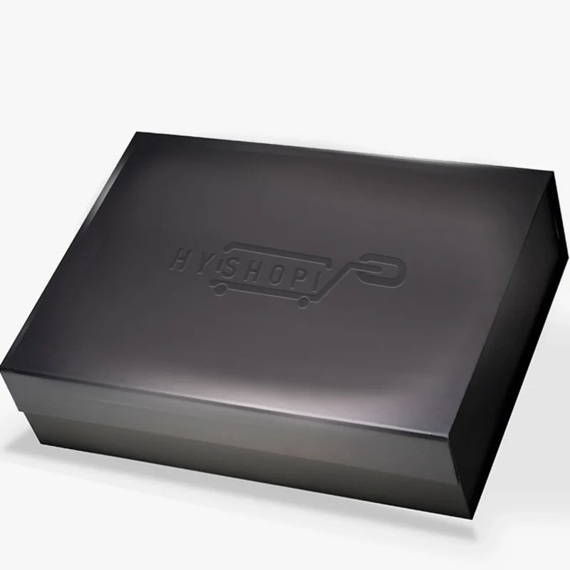 Shopi branded corporate gift box with logo, featuring a stylish and contemporary design