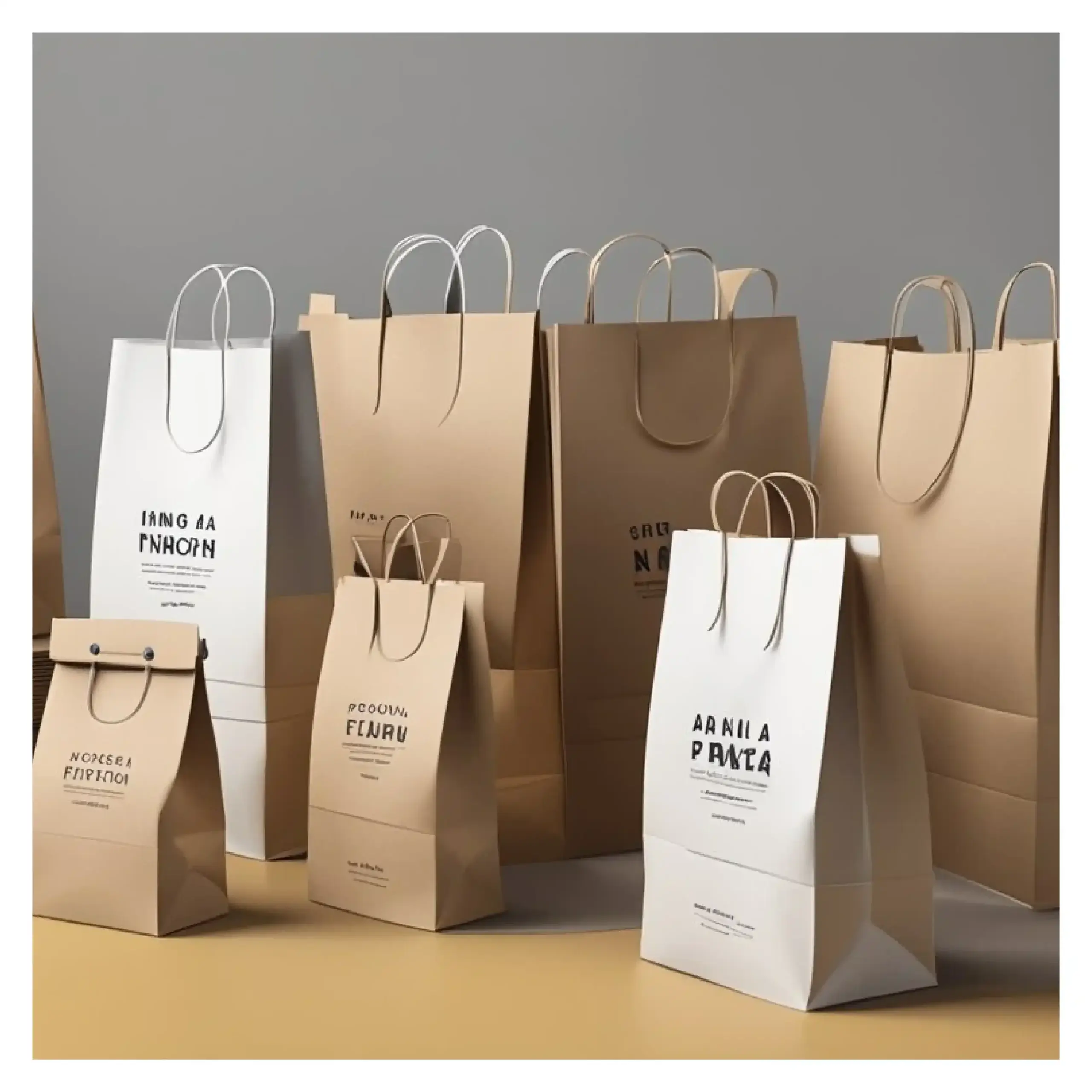 Custom paper bags