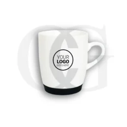 Black Rubber Base Mug