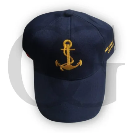 Embroidery Blue Cap