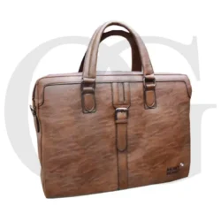 Brown Office Leather Bag