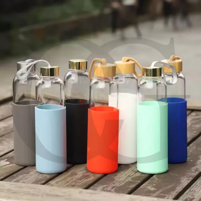 Sleek Glass Bottle