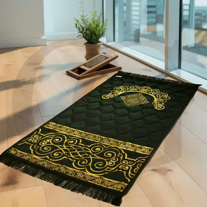 Velvet Quilted Orthopedic Prayer Mat