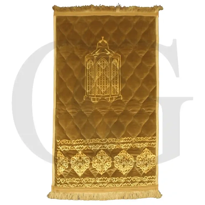 Velvet Quilted Orthopedic Prayer Mat