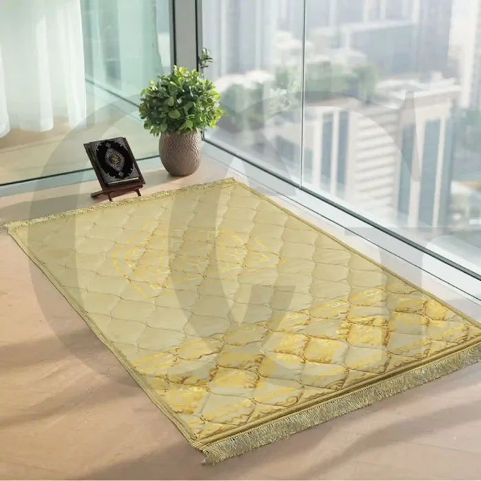 Velvet Quilted Orthopedic Prayer Mat