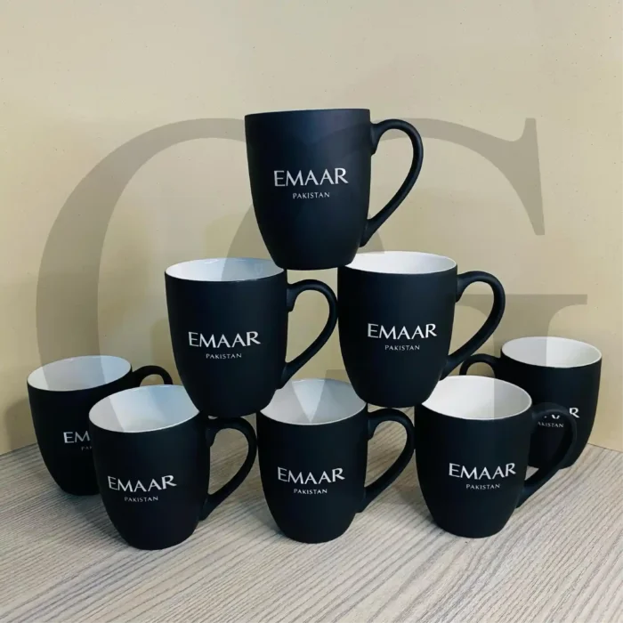 Emaar Matte Black Mug