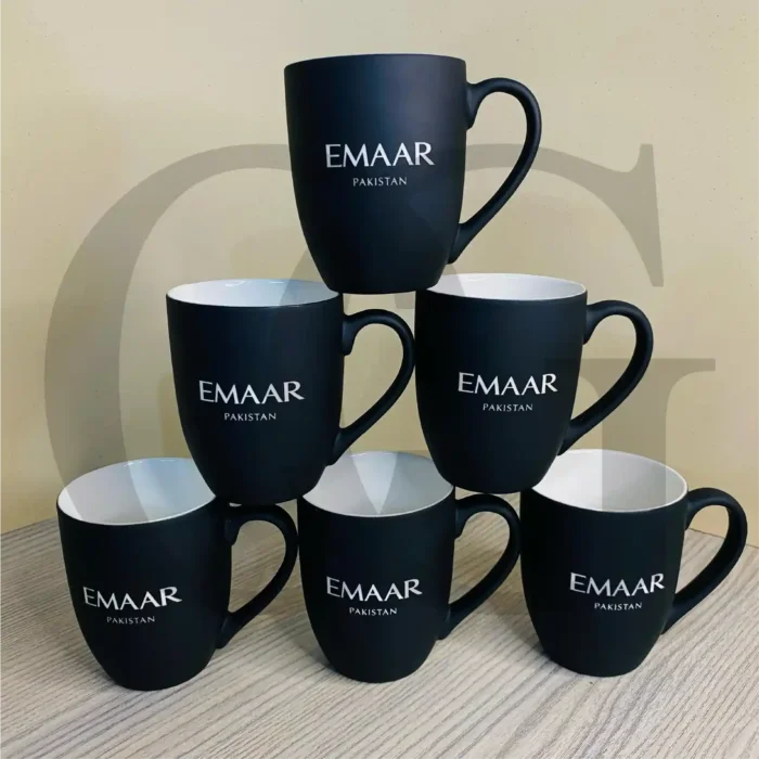 Emaar Matte Black Mug