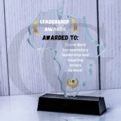 Opulent Glass Shield