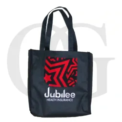 black tote bag