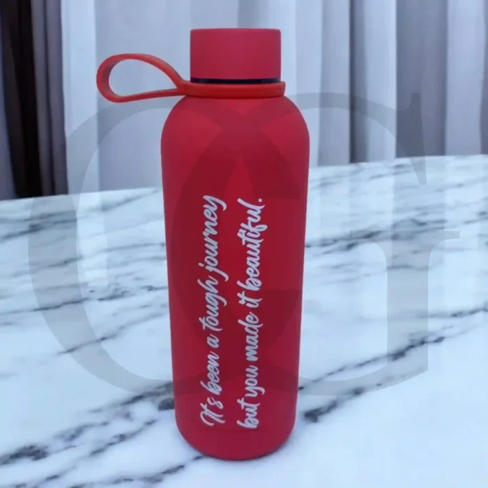 matte stainless steel bottle