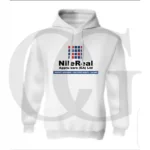 white Pullover hoodie
