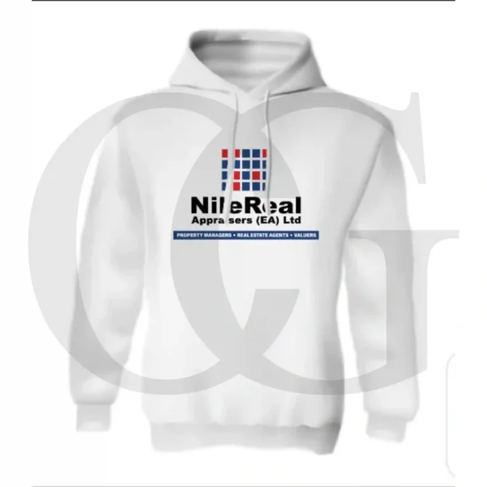 white Pullover hoodie