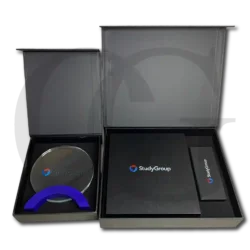 Legacy Recognition Set with Shield, Metal Pen, and Powerbank Notebook – Premium Corporate Gift