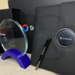 Legacy Recognition Set with Shield, Metal Pen, and Powerbank Notebook – Premium Corporate Gift