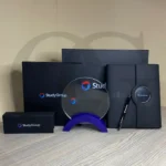 Legacy Recognition Set with Shield, Metal Pen, and Powerbank Notebook – Premium Corporate Gift