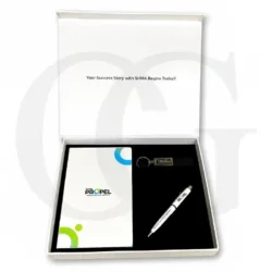 Thoughtful corporate gift box focused on employee well-being and appreciation.