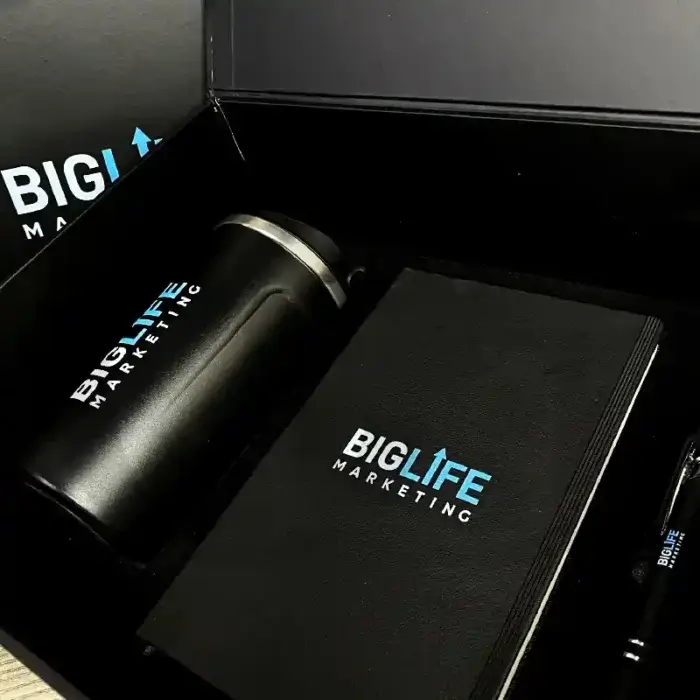 Motivational corporate gift box curated to inspire and appreciate employees.