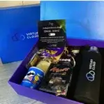 Corporate gift box promoting growth mindset with curated inspirational and premium items.