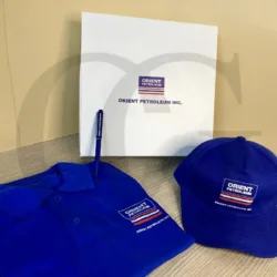 Elegant corporate gift box symbolizing success and new horizons with curated premium items.