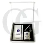 Corporate gift box curated to honor loyal clients with premium, thoughtful items.
