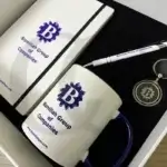 Corporate gift box curated to honor loyal clients with premium, thoughtful items.