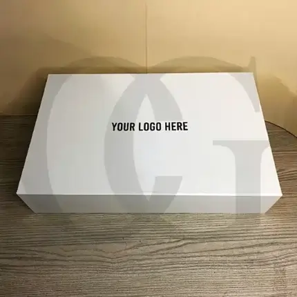 Elegant corporate gift box curated for premium clients, featuring high-end items.
