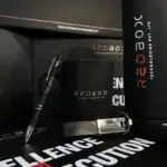 Luxurious corporate gift box with elegant, high-end items for premium gifting.
