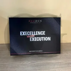 Luxurious corporate gift box with elegant, high-end items for premium gifting.