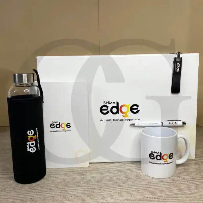 Inspirational corporate gift box symbolizing growth and success, with premium curated items.