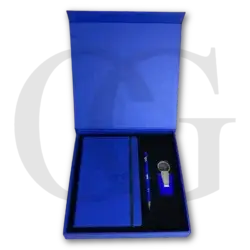 Loyalty Gift Box – elegant corporate gift set with premium notebook, pen, and mug for employee appreciation.