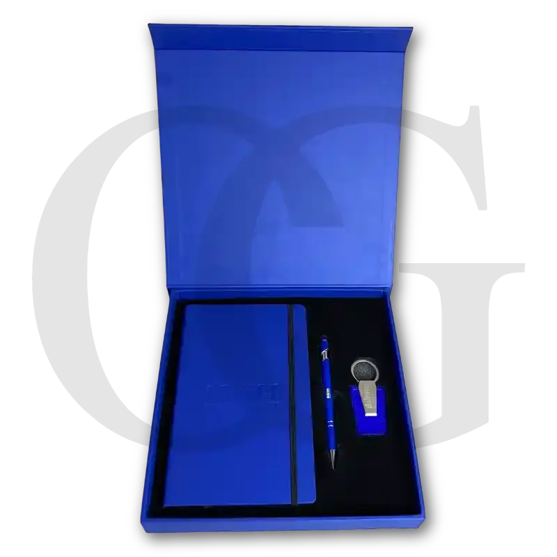 Loyalty Gift Set Loyalty Gift Box – elegant corporate gift set with premium notebook, pen, and mug for employee appreciation.